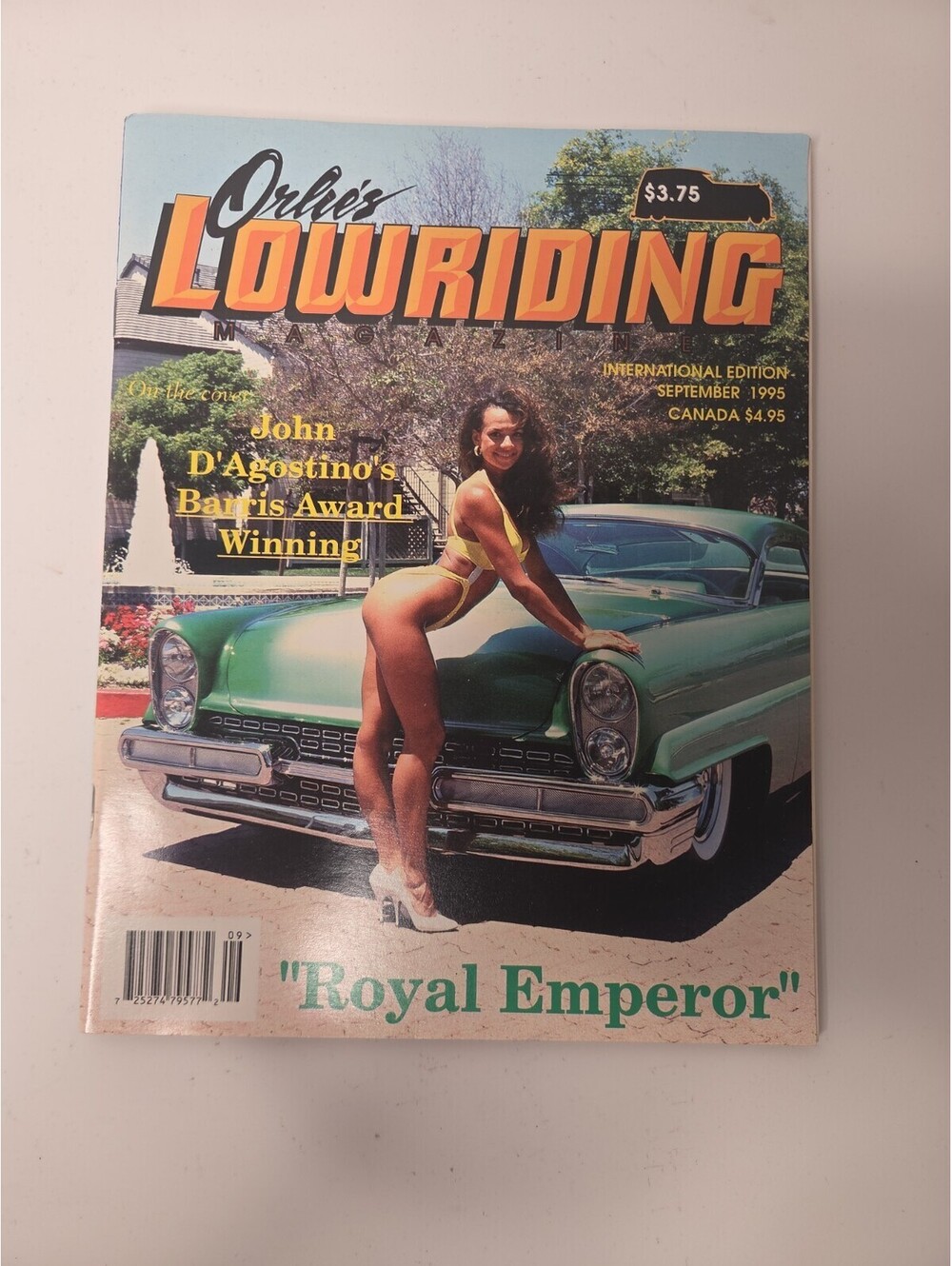 Orlie's Lowriding Magazine September 1995 Royal Emperor Imperial Show Chevy Blzr
